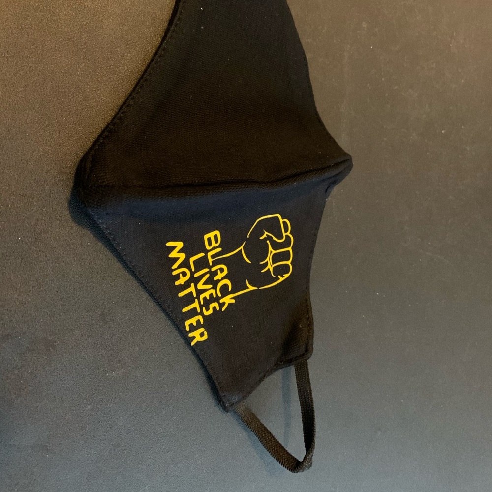 Black lives matter face mask BLM